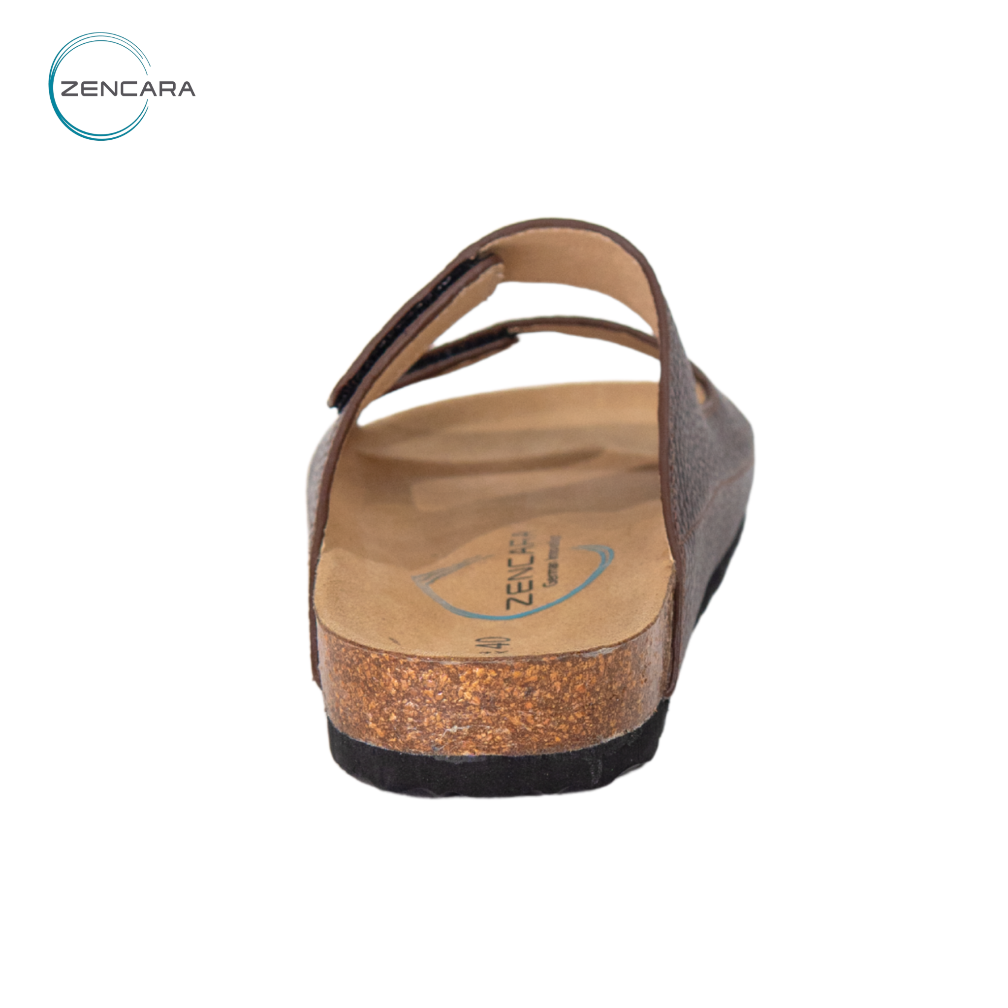  Dép Sức Khỏe Đế Cork Người Lớn (Nam) Màu Nâu Zencara 