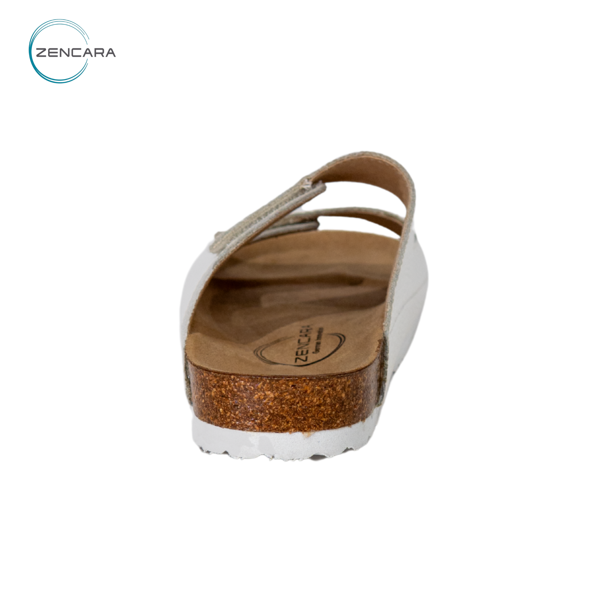  Dép Sức Khỏe Đế Cork Người Lớn (Nữ) Màu Trắng Zencara 