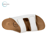  Dép Sức Khỏe Đế Cork Người Lớn (Nữ) Màu Trắng Zencara 