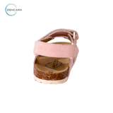  Sandal Sức Khỏe Đế Cork Trẻ Em Màu Hồng Pastel Zencara 