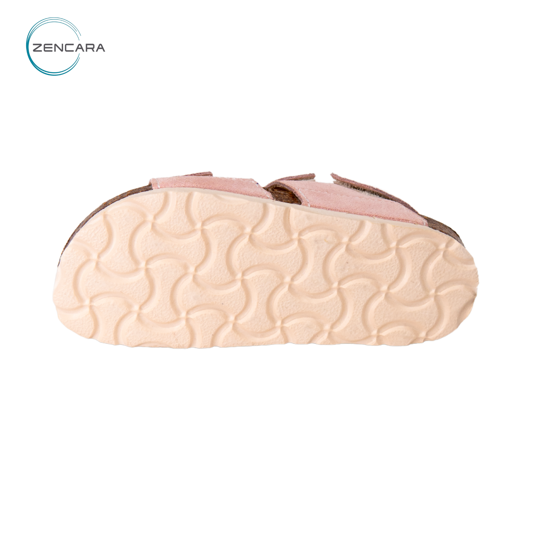  Sandal Sức Khỏe Đế Cork Trẻ Em Màu Hồng Pastel Zencara 