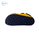  Sandal Sức Khỏe Đế Cork Trẻ Em Màu Vàng Xanh Zencara 