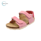  Sandal Sức Khỏe Đế Cork Trẻ Em Màu Rose Zencara 