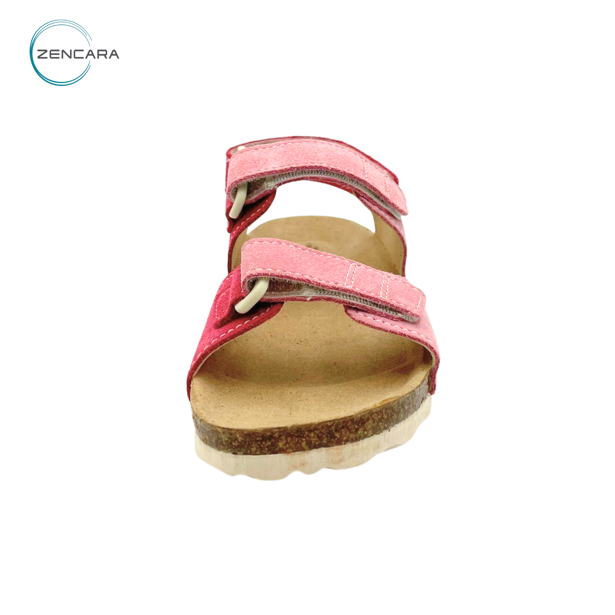  Sandal Sức Khỏe Đế Cork Trẻ Em Màu Rose Zencara 