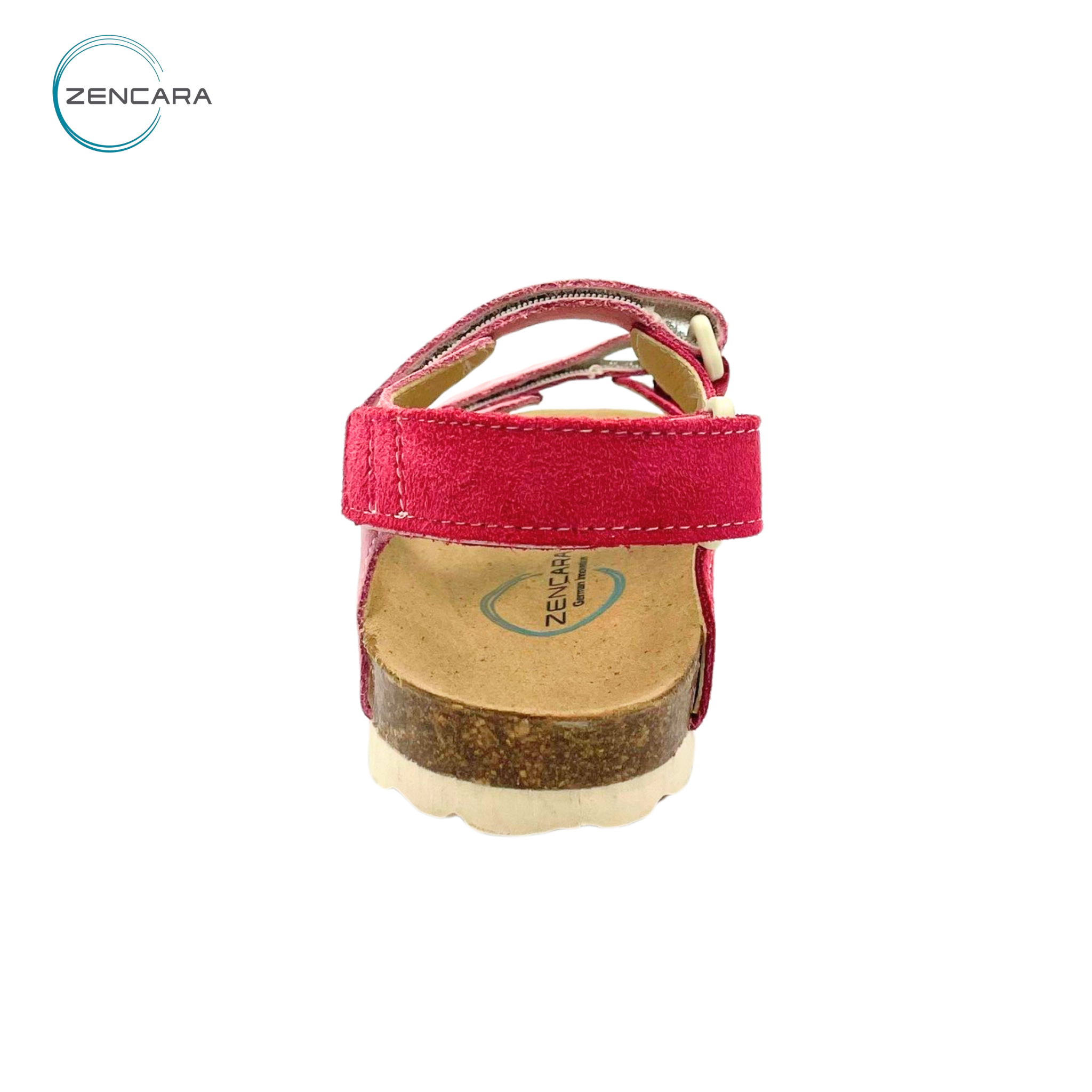  Sandal Sức Khỏe Đế Cork Trẻ Em Màu Rose Zencara 