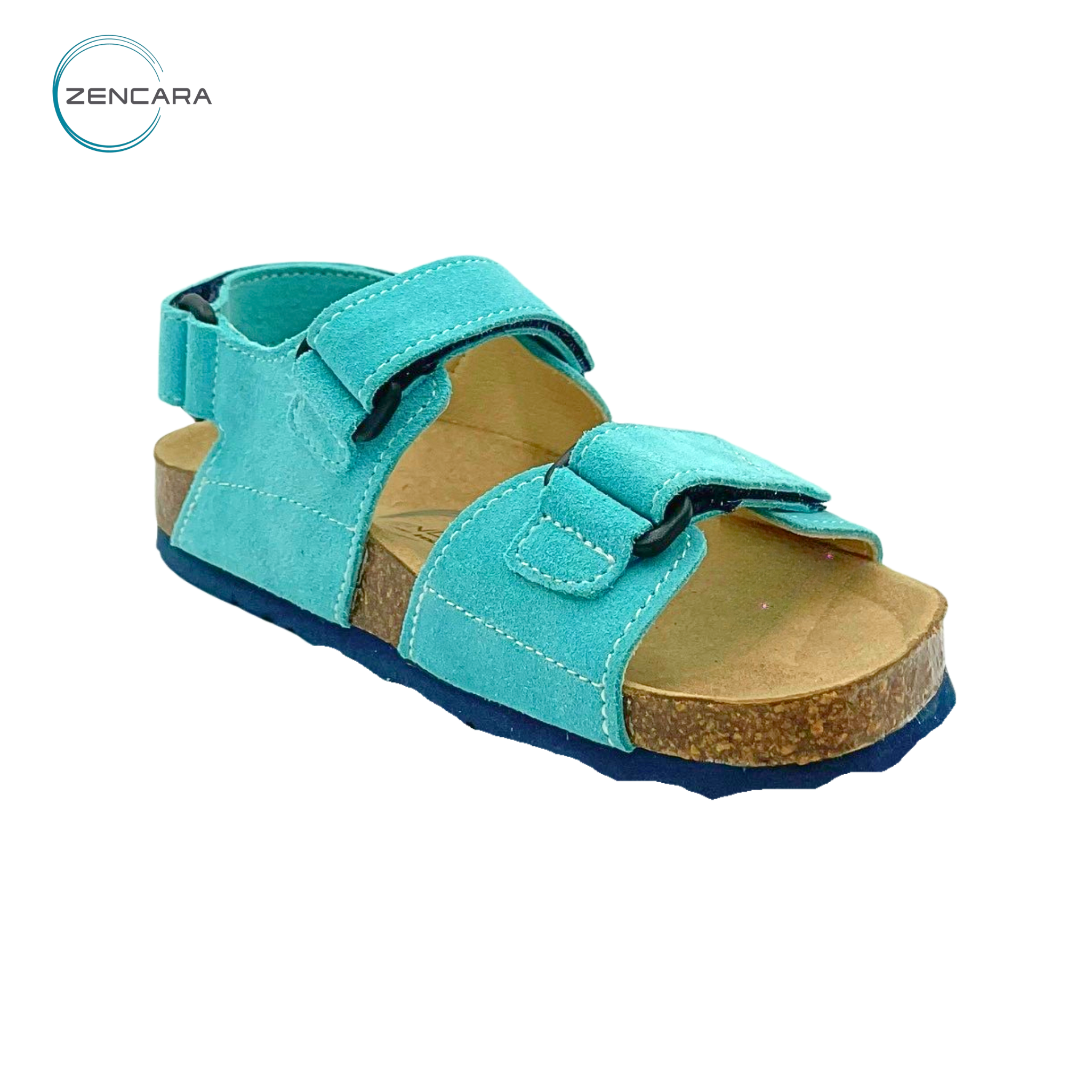  Sandal Sức Khỏe Đế Cork Trẻ Em Màu Jellyfish Zencara 
