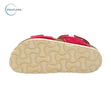 Sandal Sức Khỏe Đế Cork Trẻ Em Màu Hồng Đậm Zencara 