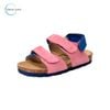  Sandal đế Cork dành cho trẻ em (Hồng xanh), hỗ trợ nâng vòm và phòng chống bàn chân bẹt 