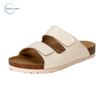  Sandal đế Cork Nữ (Trắng bóng), hỗ trợ nâng vòm và phòng chống bàn chân bẹt 