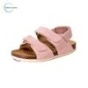  Sandal đế Cork dành cho trẻ em (Hồng Pastel), hỗ trợ nâng vòm và phòng chống bàn chân bẹt 