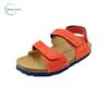  Sandal đế Cork dành cho trẻ em (Cam), hỗ trợ nâng vòm và phòng chống bàn chân bẹt 