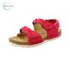  Sandal đế Cork dành cho trẻ em (Hồng đậm), hỗ trợ nâng vòm và phòng chống bàn chân bẹt 