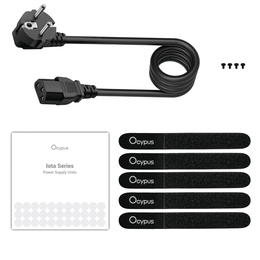 Nguồn máy tính Ocypus Iota P1200 (1200W, 80 Plus Gold, Fully Modular, ATX3.1 PCIE5.1, Full Japan Capacitor)