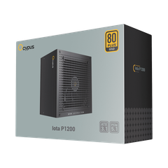 Nguồn máy tính Ocypus Iota P1200 (1200W, 80 Plus Gold, Fully Modular, ATX3.1 PCIE5.1, Full Japan Capacitor)