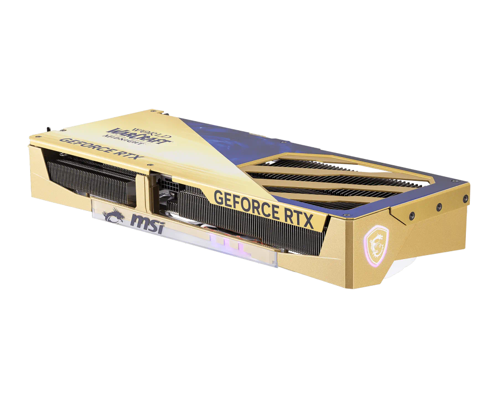 VGA MSI GeForce RTX 5070 12G World of Warcraft MIDNIGHT LIGHT EDITION OC