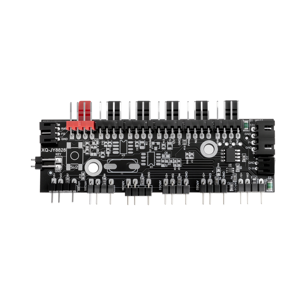 Case Ocypus Iota C70 ARGB (ATX, sẵn 6 Fan ARGB, LCD hiển thị nhiệt độ)