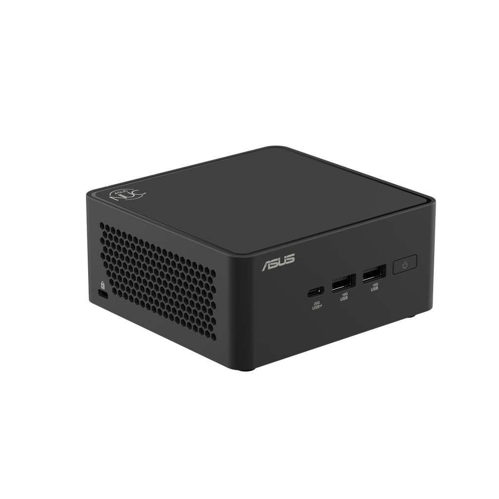 ASUS NUC 15 Pro Tall RNUC15CRHU500000I – Intel Core Ultra 5 225H | Intel Arc Graphics | 2x DDR5-6400MHz | PCIe Gen 4 & Gen 5 NVMe SSD | Wi-Fi 7 | Thunderbolt 4 | HDMI 2.1 | VESA Mount | Màu Đen
