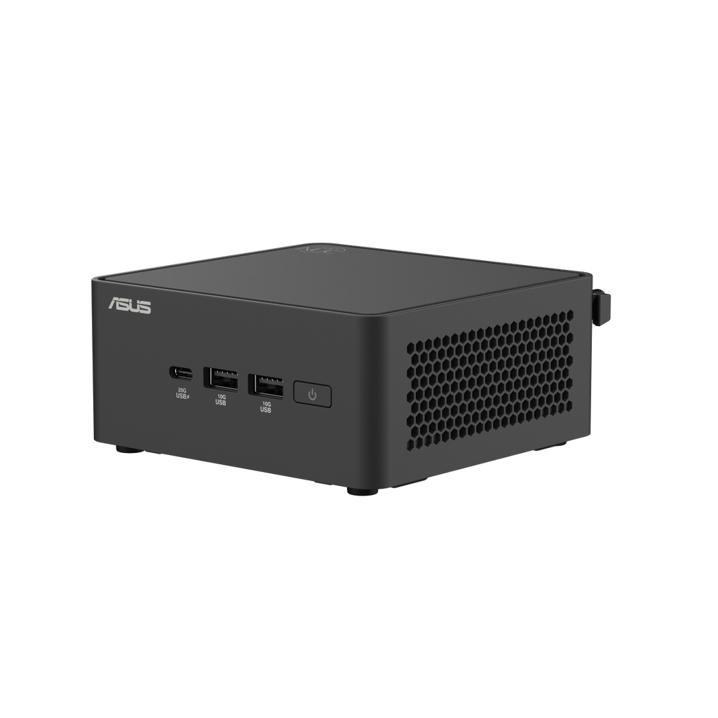 ASUS NUC 15 Pro Tall RNUC15CRHU700000I – Intel Core Ultra 7 225H | Intel Arc Graphics | 2x DDR5-6400MHz | PCIe Gen 4 & Gen 5 NVMe SSD | Wi-Fi 7 | Thunderbolt 4 | HDMI 2.1 | VESA Mount | Màu Đen