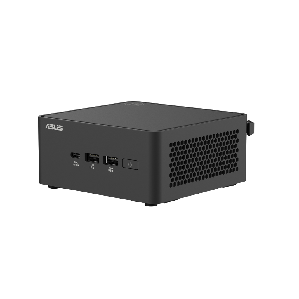 ASUS NUC 15 Pro Tall RNUC15CRHU500000I – Intel Core Ultra 5 225H | Intel Arc Graphics | 2x DDR5-6400MHz | PCIe Gen 4 & Gen 5 NVMe SSD | Wi-Fi 7 | Thunderbolt 4 | HDMI 2.1 | VESA Mount | Màu Đen