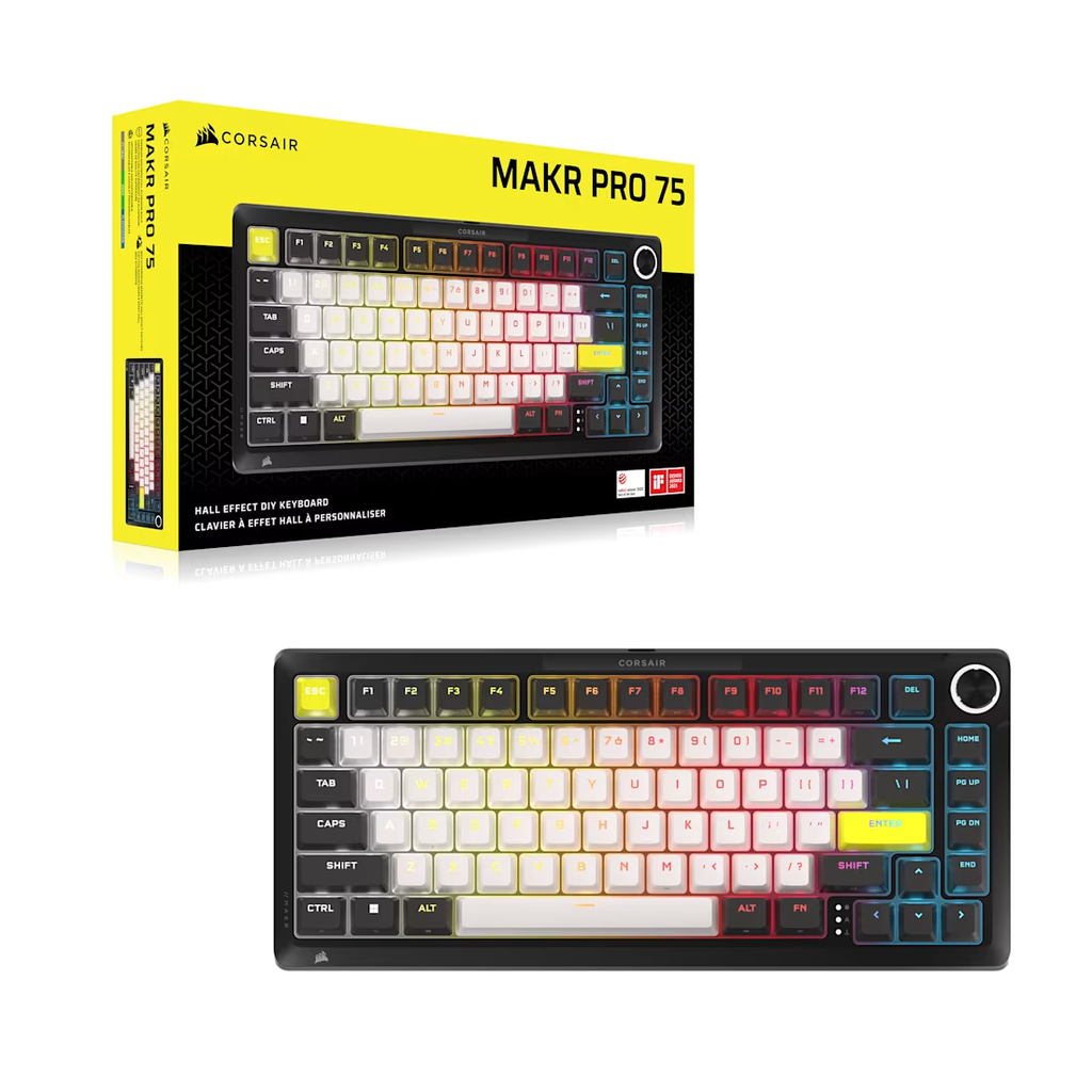 Bàn phím cơ Gaming Corsair MAKR PRO 75 Hall Effect