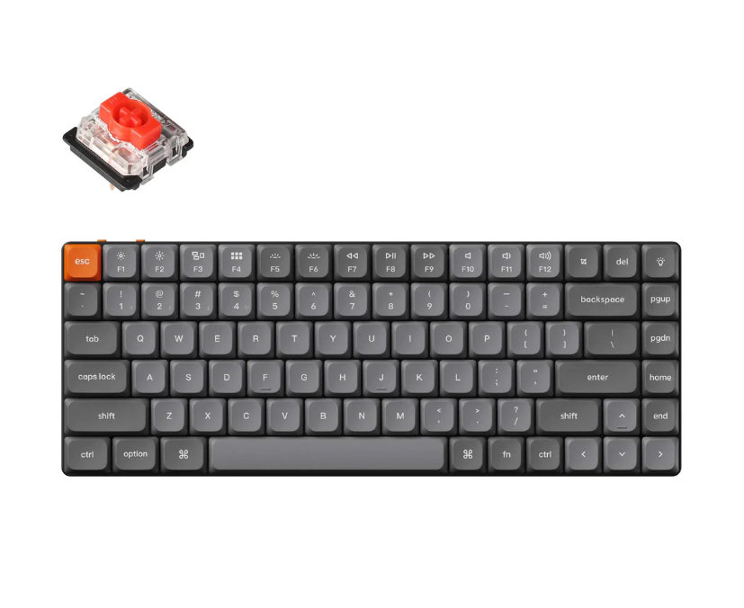 Bàn phím cơ không dây Keychron K3M K3 Max RGB (75%, QMK/VIA, Wireless 2.4GHz)