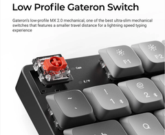 Bàn phím cơ không dây Keychron K5M K5 Max