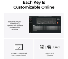 Bàn phím cơ không dây Keychron K5M K5 Max