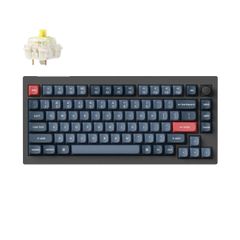 Bàn phím cơ không dây Keychron V1 Max RGB (Layout 75%, QMK/VIA, 2.4GHz/Bluetooth)