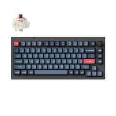 Bàn phím cơ không dây Keychron V1 Max RGB (Layout 75%, QMK/VIA, 2.4GHz/Bluetooth)