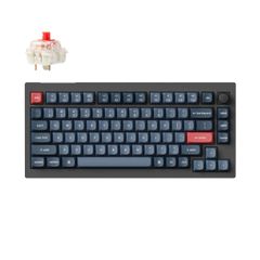 Bàn phím cơ không dây Keychron V1 Max RGB (Layout 75%, QMK/VIA, 2.4GHz/Bluetooth)