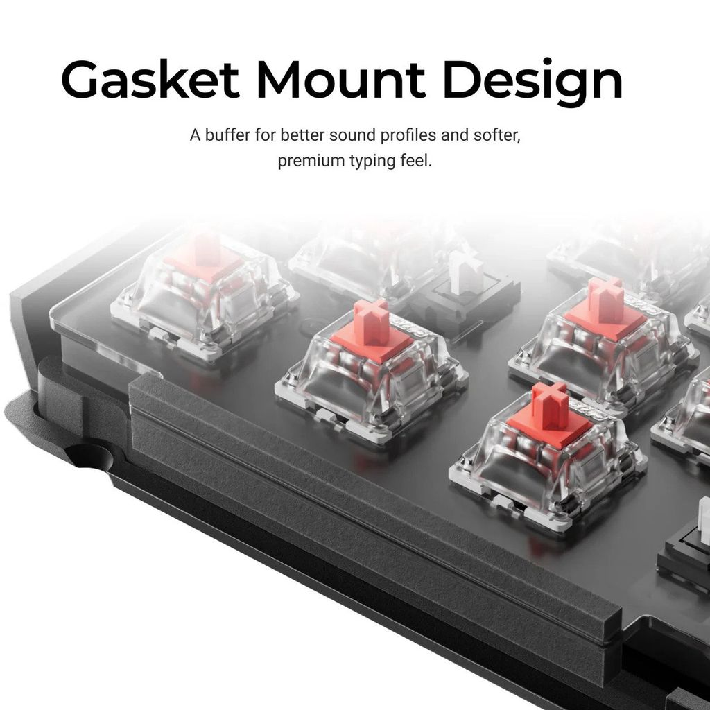 Bàn phím cơ không dây Keychron V3 Max RGB (Layout 80%, QMK/VIA, 2.4GHz/Bluetooth)
