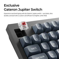 Bàn phím cơ không dây Keychron V5 Max RGB (Layout 96%, QMK/VIA, 2.4GHz/Bluetooth)