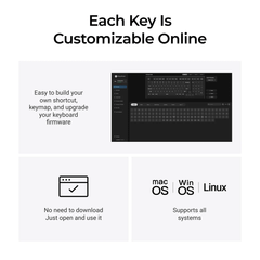 Bàn phím cơ không dây Keychron V5 Max RGB (Layout 96%, QMK/VIA, 2.4GHz/Bluetooth)