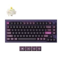 Bàn phím cơ không dây Keychron Q1 Max (Purple, Gateron Jupiter Banana Switch)