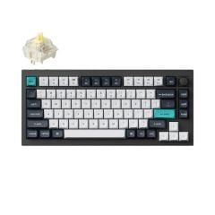 Bàn phím cơ không dây Keychron Q1 Max (Carbon Black, Gateron Jupiter Banana Switch)