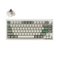 Bàn phím cơ không dây Keychron Q1 Max (Shell White, Gateron Jupiter Brown Switch)