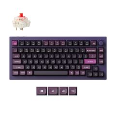 Bàn phím cơ không dây Keychron Q1 Max (Purple, Gateron Jupiter Red Switch)
