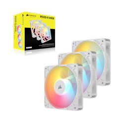 Bộ 3 Quạt tản nhiệt Corsair RS120-R ARGB 120mm PWM Reverse