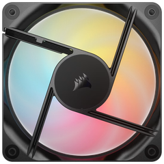 Bộ 3 Quạt tản nhiệt Corsair RS120-R ARGB 120mm PWM Reverse