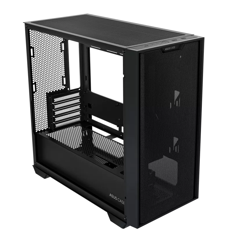 CASE ASUS Prime A21 Black - Mid Tower Micro-ATX Hỗ trợ tản nhiệt 360mm, VGA 380mm, BTF