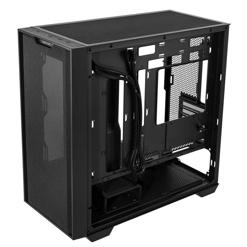 CASE ASUS Prime A21 Black - Mid Tower Micro-ATX Hỗ trợ tản nhiệt 360mm, VGA 380mm, BTF