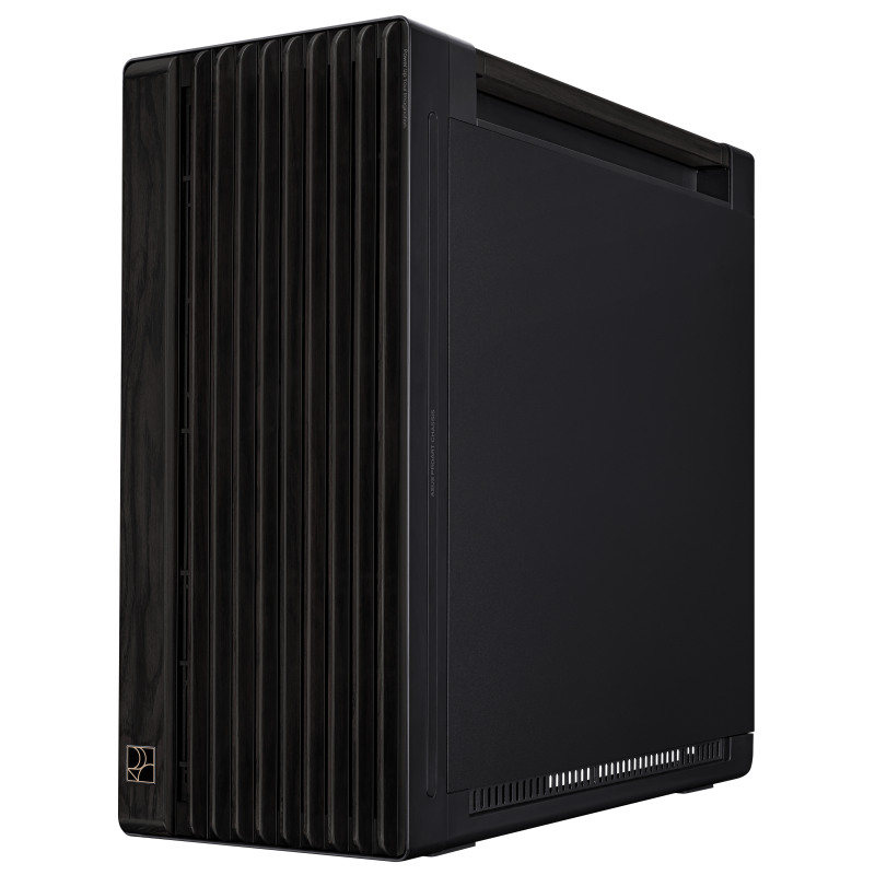 CASE ASUS ProArt PA602 Wood Edition - Tempered Glass Panel Mid-Tower EATX Hỗ trợ tản nhiệt 420mm, VGA 440mm