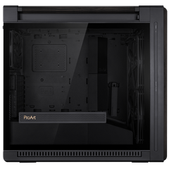 CASE ASUS ProArt PA602 Wood Edition - Tempered Glass Panel Mid-Tower EATX Hỗ trợ tản nhiệt 420mm, VGA 440mm