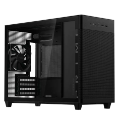 CASE ASUS Prime AP201 Tempered Glass Black