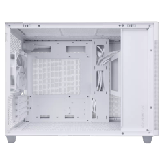 CASE ASUS Prime AP201 Tempered Glass White