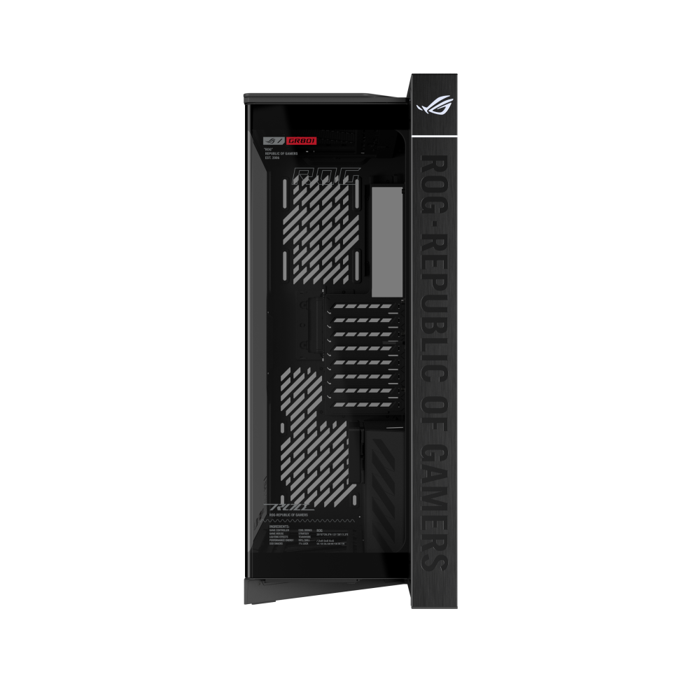 Vỏ Case ASUS ROG Cronox (Full Tower Panoramic, Màn Hình LCD 9.2 Inch)