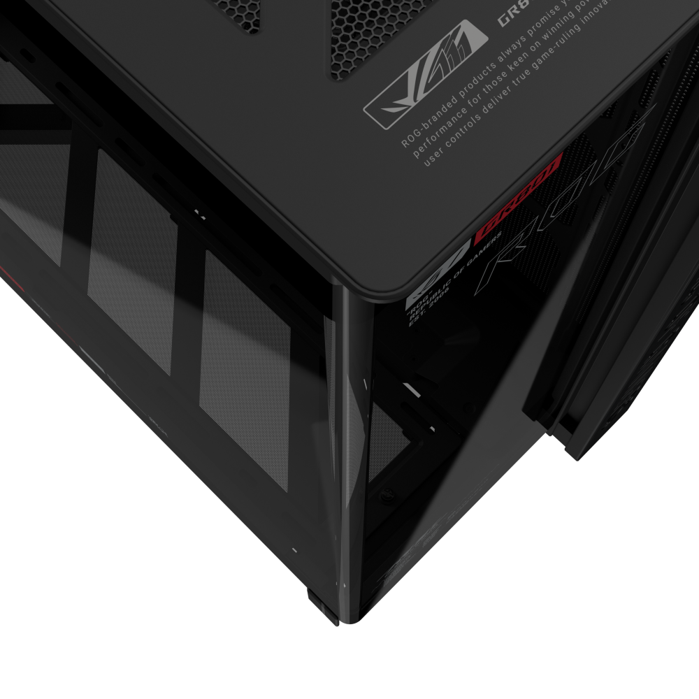 Vỏ Case ASUS ROG Cronox (Full Tower Panoramic, Màn Hình LCD 9.2 Inch)