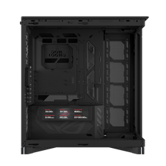 Vỏ Case ASUS ROG Cronox (Full Tower Panoramic, Màn Hình LCD 9.2 Inch)