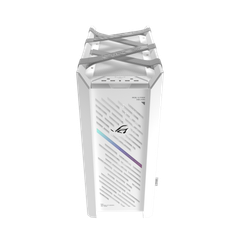 Case ASUS ROG Strix Helios II GX601S WHITE EATX - Mid Tower, 3 Mặt Kính Cường Lực, Khung Nhôm, Hỗ trợ Radiator 420mm