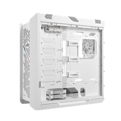 Case ASUS ROG Strix Helios II GX601S WHITE EATX - Mid Tower, 3 Mặt Kính Cường Lực, Khung Nhôm, Hỗ trợ Radiator 420mm